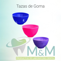 Tazas de Goma para Mezclar Alginato