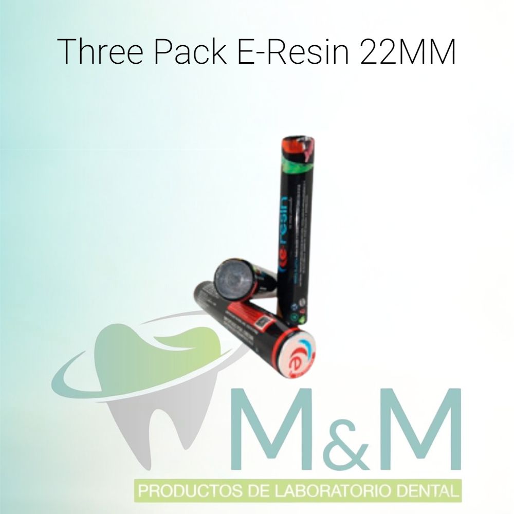 Three Pack E-Resin VINTAGE 22MM