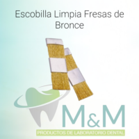 Escobilla Limpia Fresas de Bronce