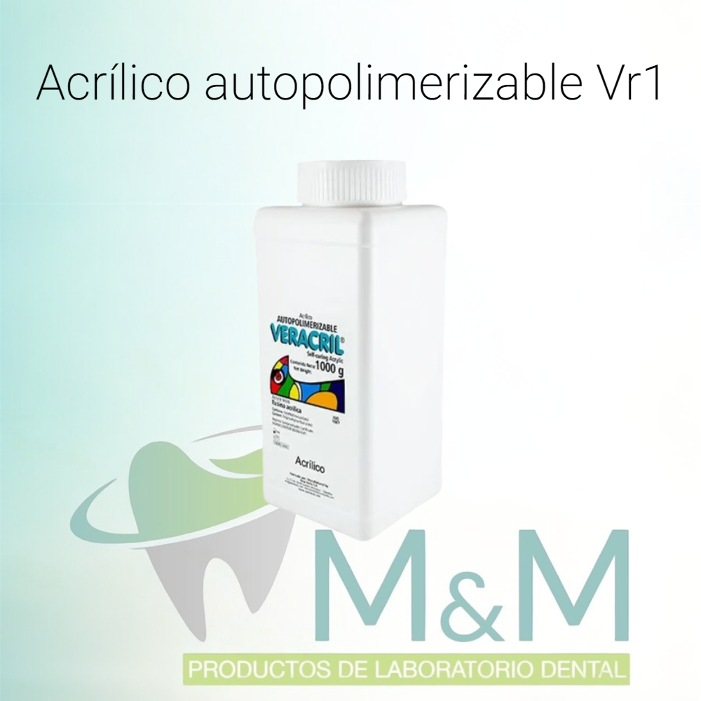 Acrílico autopolimerizable Vr1 Reenvasado Kilo