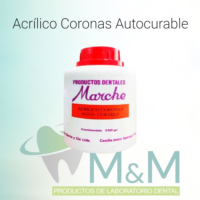 Acrílico Coronas Autocurable