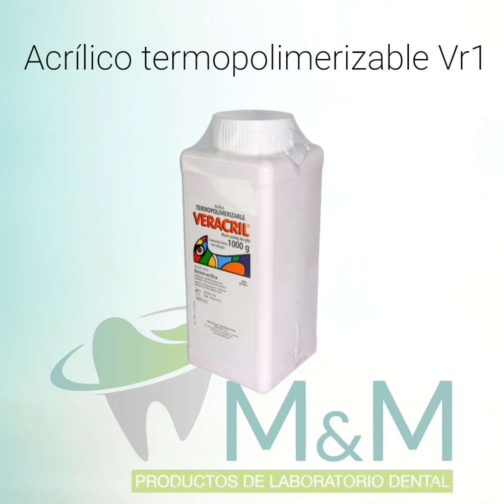 Acrílico Termopolimerizable Vr1 Reenvasado Kilo