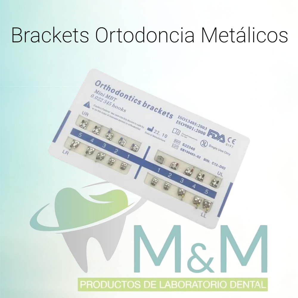 Brackets Ortodoncia Metálicos