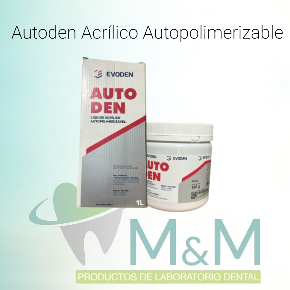 Autoden Acrílico Autopolimerizable (Resina y Líquido)