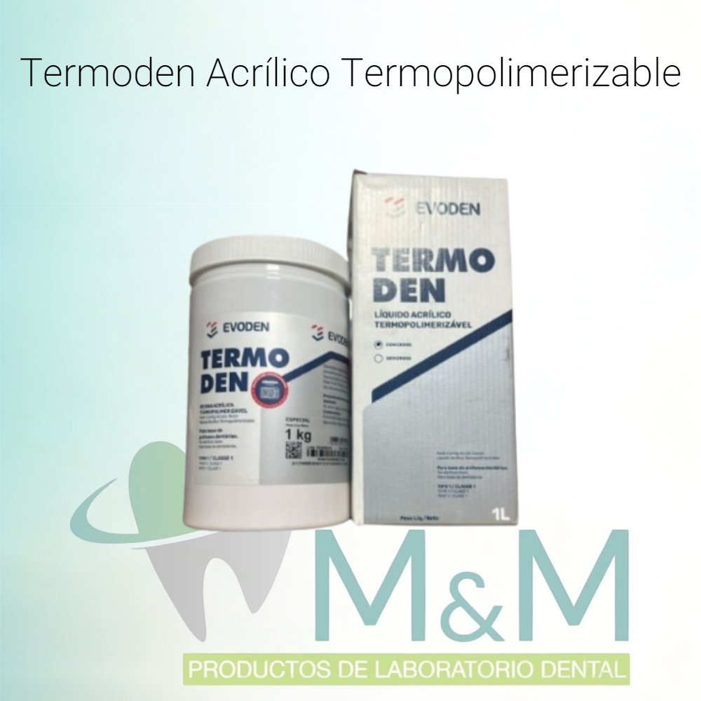 Termoden Acrílico Termopolimerizable (Resina y Líquido)