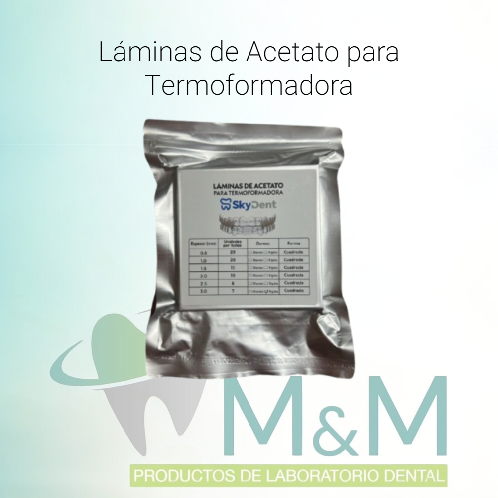 Láminas de Acetato para Termoformadora (Rígidas y Blandas)
