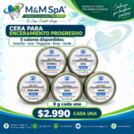 Cera Lysanda para enceramiento progresivo, cinco colores, 9 gramos cada una, $2.990 cada una