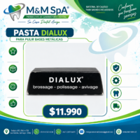 Pasta Dialux para pulir bases metálicas. Precio $11.990